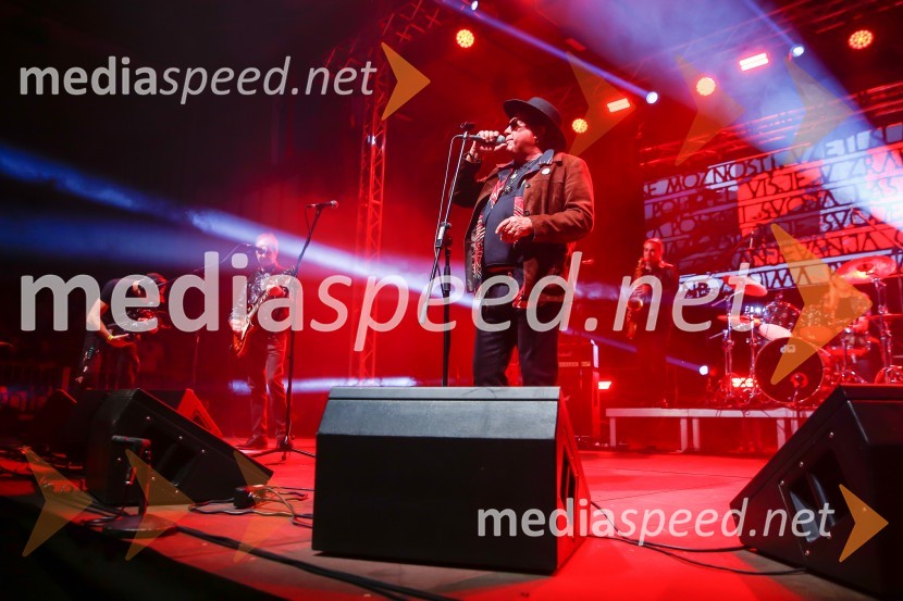  Peter Lovšin - Pero, pevecPANKRTI, koncert ob 45. obletnici