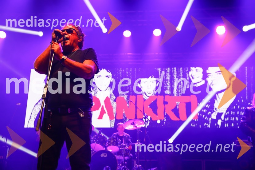  Peter Lovšin - Pero, pevecPANKRTI, koncert ob 45. obletnici