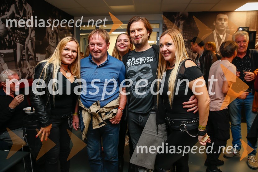  Sasha Zagorc, glasbena skupina Hellcats;  Bojan Križaj, nekdanji smučar;  Mia Marinič, glasbena skupina Hellcats;  ... ;  Sonja  Zagorc, glasbena skupina HellcatsPANKRTI, koncert ob 45. obletnici