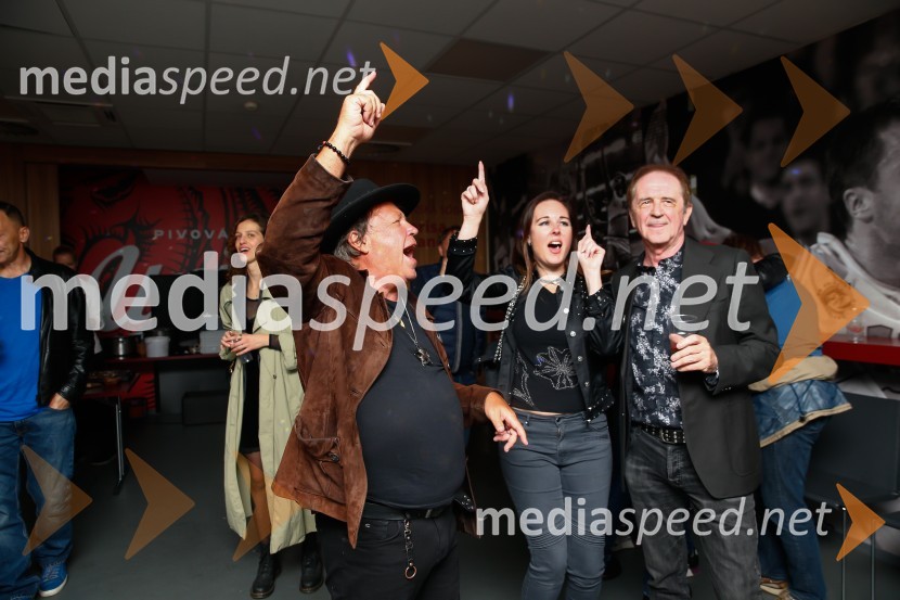  Peter Lovšin - Pero, pevec;  ... ;  Bogo  Pretnar, glasbenik, PankrtiPANKRTI, koncert ob 45. obletnici