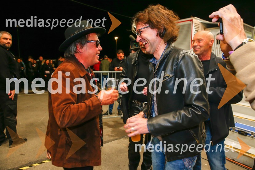  Peter Lovšin - Pero, pevec;  ... PANKRTI, koncert ob 45. obletnici