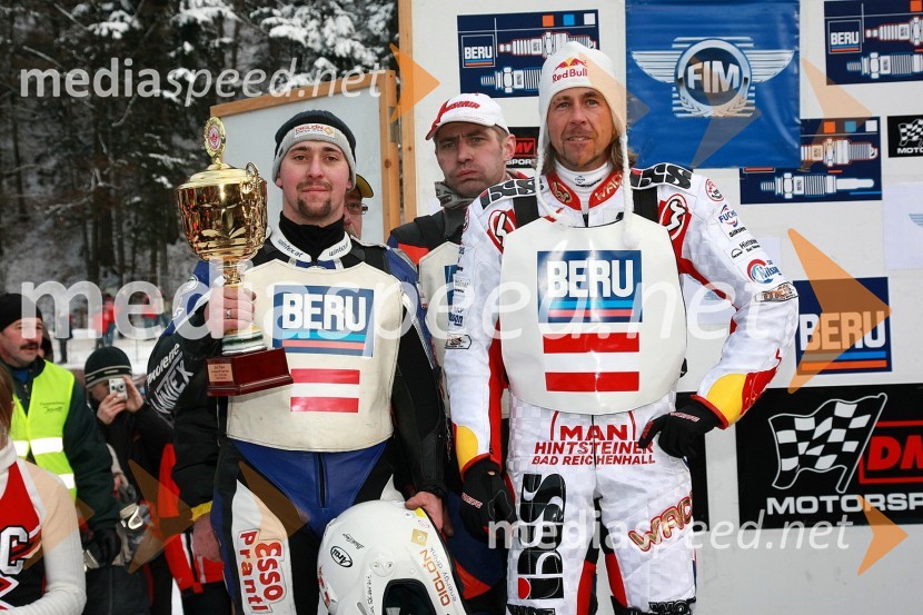 Markus Skabraut, Harald Simon in Franz Zorn, ekipa AvstrijeSpeedway na ledu, finale ekipnega svetovnega prvenstva