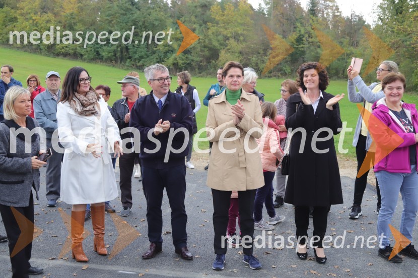  Urška  Repolusk, županja občine Ruše; prof. dr. Bojan Tičar, prodekan, Fakulteta za varnostne vede, Univerza v Mariboru; mag. Alenka Bratušek, državna sekretarka, pristojna za področje prometa;  Vlasta Krmelj, županja, Občina Selnica ob DraviSlavnostno odprtje mostu med Rušami in Selnico ob Dravi