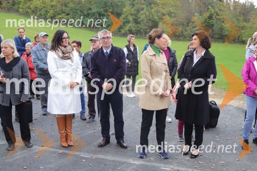  Urška  Repolusk, županja občine Ruše; prof. dr. Bojan Tičar, prodekan, Fakulteta za varnostne vede, Univerza v Mariboru; mag. Alenka Bratušek, državna sekretarka, pristojna za področje prometa;  Vlasta Krmelj, županja, Občina Selnica ob DraviSlavnostno odprtje mostu med Rušami in Selnico ob Dravi