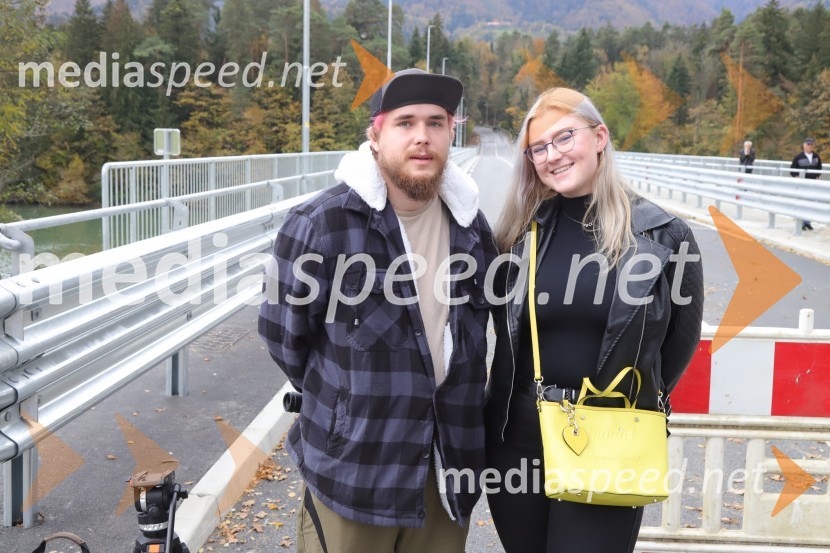  ... ;  Nika LesjakSlavnostno odprtje mostu med Rušami in Selnico ob Dravi