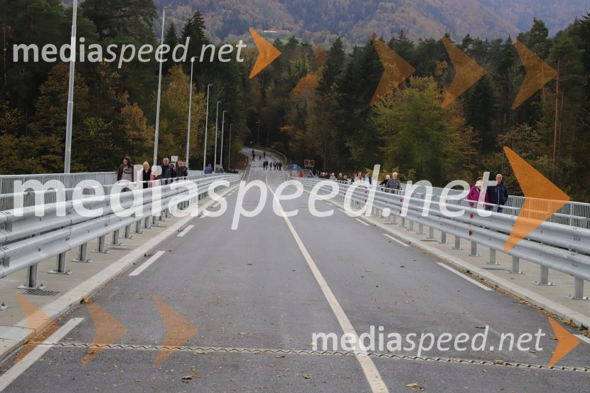 Slavnostno odprtje mostu med Rušami in Selnico ob Dravi