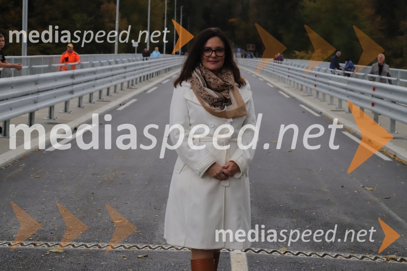  Urška  Repolusk, županja občine RušeSlavnostno odprtje mostu med Rušami in Selnico ob Dravi
