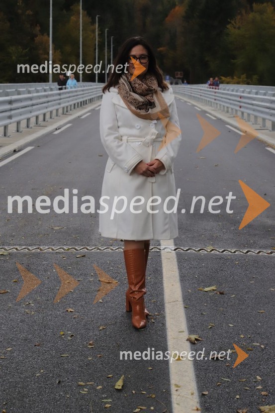  Urška  Repolusk, županja občine RušeSlavnostno odprtje mostu med Rušami in Selnico ob Dravi