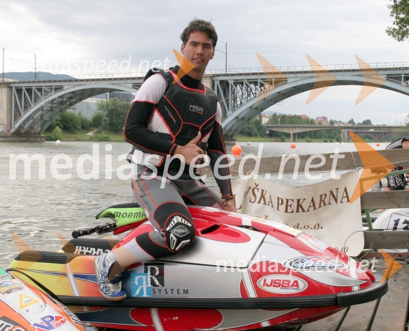 Rok FlorjančičJET SKI, pokal Alpe Adria