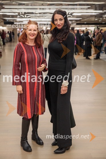  Sonja Javornik, novinarka, Svet 24;  Vesna Milek, novinarka in publicistkaKoncert Josipe Lisac v Cankarjevem domu