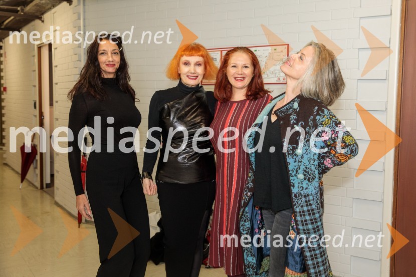  Vesna Milek, novinarka in publicistka;  Josipa Lisac, pevka;  Sonja Javornik, novinarka, Svet 24;  Nika Vistoropski, novinarka revij Ona in OnaplusKoncert Josipe Lisac v Cankarjevem domu