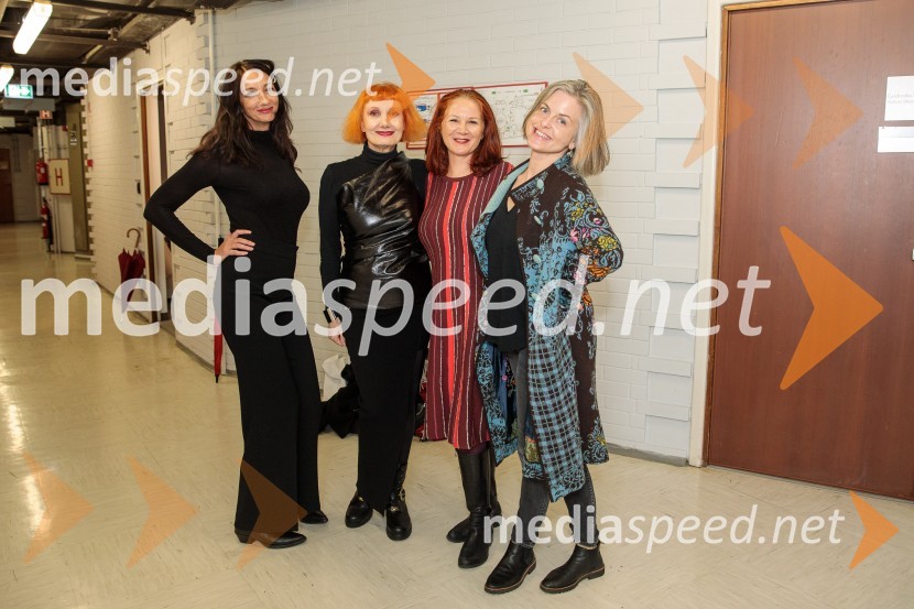  Vesna Milek, novinarka in publicistka;  Josipa Lisac, pevka;  Sonja Javornik, novinarka, Svet 24;  Nika Vistoropski, novinarka revij Ona in OnaplusKoncert Josipe Lisac v Cankarjevem domu