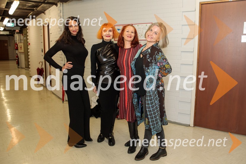  Vesna Milek, novinarka in publicistka;  Josipa Lisac, pevka;  Sonja Javornik, novinarka, Svet 24;  Nika Vistoropski, novinarka revij Ona in OnaplusKoncert Josipe Lisac v Cankarjevem domu