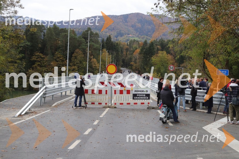 Slavnostno odprtje mostu med Rušami in Selnico ob Dravi