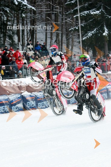 Antonin Klatovský, Češka in Jan Klatovský, ČeškaSpeedway na ledu, finale ekipnega svetovnega prvenstva