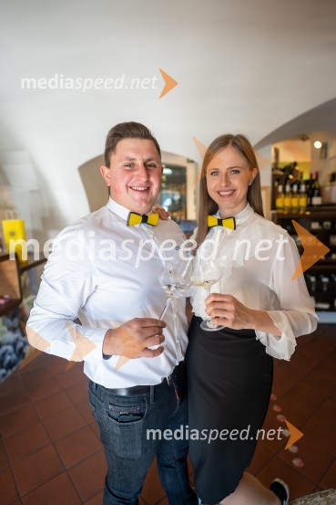  Aljaž  Leber, Vino Leber;  Neža Jarc, Mariborska vinska kraljica 2020PUBEC že osmo sezono piše uspešno zgodbo o povezovanju