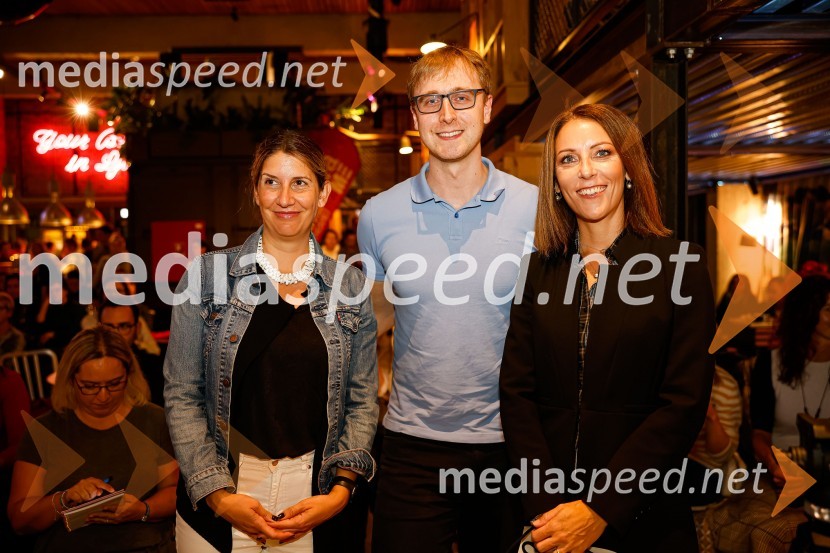  Nina Gaspari,  Provokativ;  David Zupančič, vplivnež, pisatelj;  Maja Sodja, tv voditeljicaŽivljenje v sivi coni, predstavitev knjige Davida Zupančiča