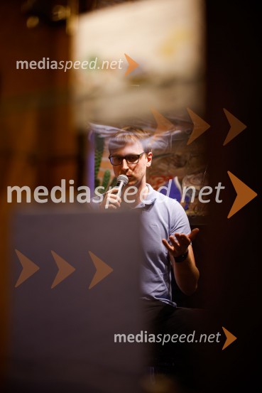  David Zupančič, vplivnež, pisateljŽivljenje v sivi coni, predstavitev knjige Davida Zupančiča