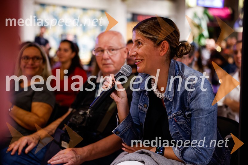  Nina Gaspari,  ProvokativŽivljenje v sivi coni, predstavitev knjige Davida Zupančiča