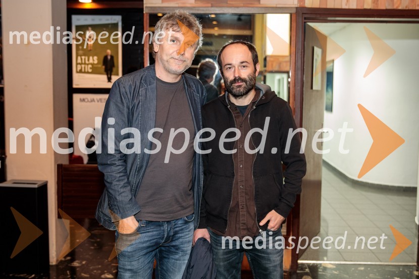  Robert Černelč, scenograf;  Matjaž Ivanišin, režiser in scenarist25. festival slovenskega filma, zaključek festivala v Portorožu