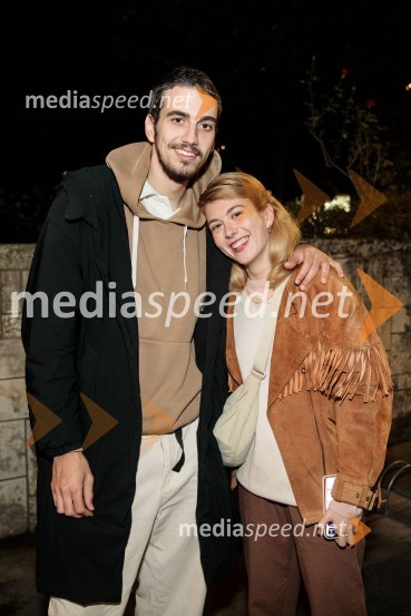  Mak  Tepšić, igralec;  Mila Peršin, igralka25. festival slovenskega filma, zaključek festivala v Portorožu