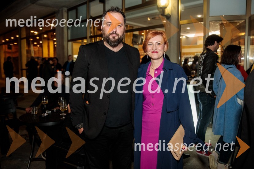  Matevž Luzar, režiser; dr. Asta Vrečko, ministrica za kulturo25. festival slovenskega filma, zaključek festivala v Portorožu
