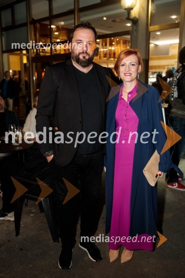  Matevž Luzar, režiser; dr. Asta Vrečko, ministrica za kulturo25. festival slovenskega filma, zaključek festivala v Portorožu