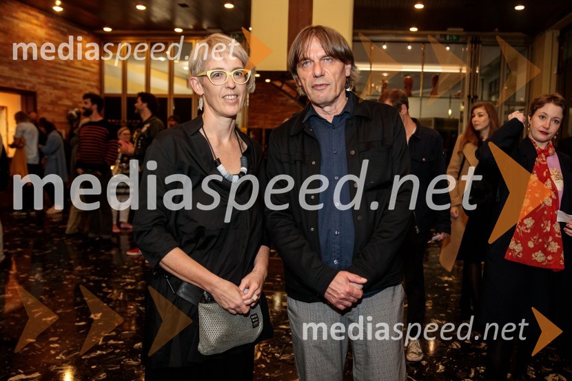  Nina Ukmar, vodja kabineta, Ministrstvo za kulturo;   Bojan Labović, scenarist in režiser, direktor, Festival Slovenskega Filma25. festival slovenskega filma, zaključek festivala v Portorožu