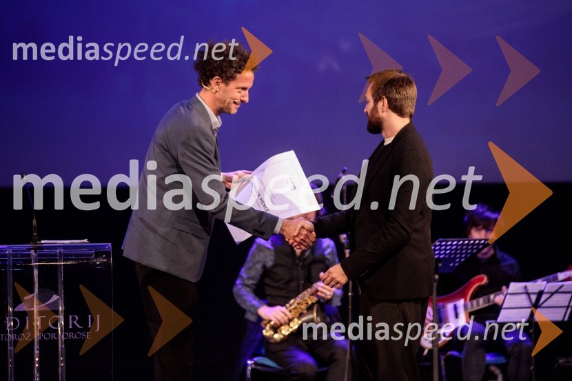  Toni Cahunek, igralec, novinar;  Dominik Mencej, režiser25. festival slovenskega filma, zaključek festivala v Portorožu