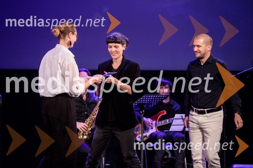  ... ;  Sara Kern, režiserka;  Rok Biček, režiser25. festival slovenskega filma, zaključek festivala v Portorožu