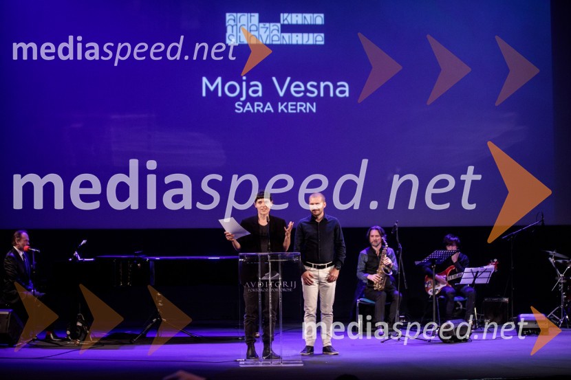  Sara Kern, režiserka;  Rok Biček, režiser25. festival slovenskega filma, zaključek festivala v Portorožu