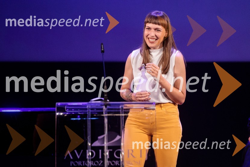  Lea Vučko, oblikovalka vizualnih komunikacij25. festival slovenskega filma, zaključek festivala v Portorožu