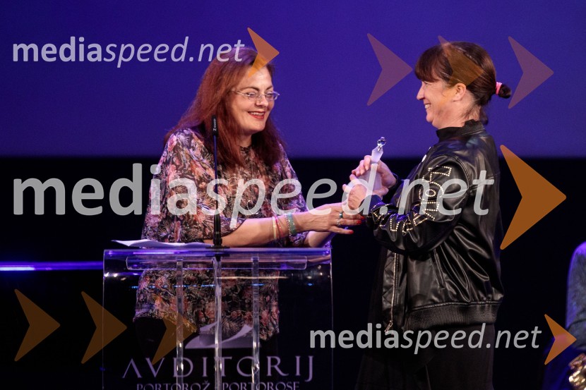  Ivana Krojna;  Monika Lorber, kostumografinja25. festival slovenskega filma, zaključek festivala v Portorožu
