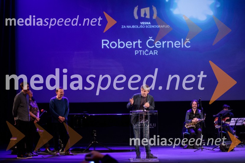  Robert Černelč, scenograf25. festival slovenskega filma, zaključek festivala v Portorožu