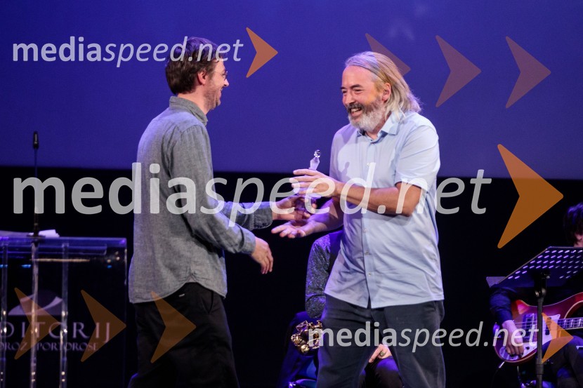  Darko Sinko, režiser;  Gregor Strniša, pesnik25. festival slovenskega filma, zaključek festivala v Portorožu