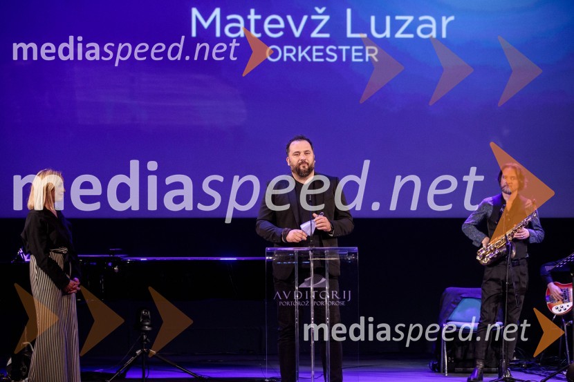  Nataša Bučar, direktorica, Slovenski filmski center;  Matevž Luzar, režiser;  ... 25. festival slovenskega filma, zaključek festivala v Portorožu