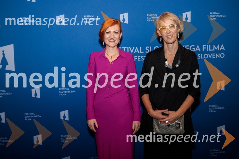 dr. Asta Vrečko, ministrica za kulturo;  Nina Ukmar, vodja kabineta, Ministrstvo za kulturo25. festival slovenskega filma, zaključek festivala v Portorožu