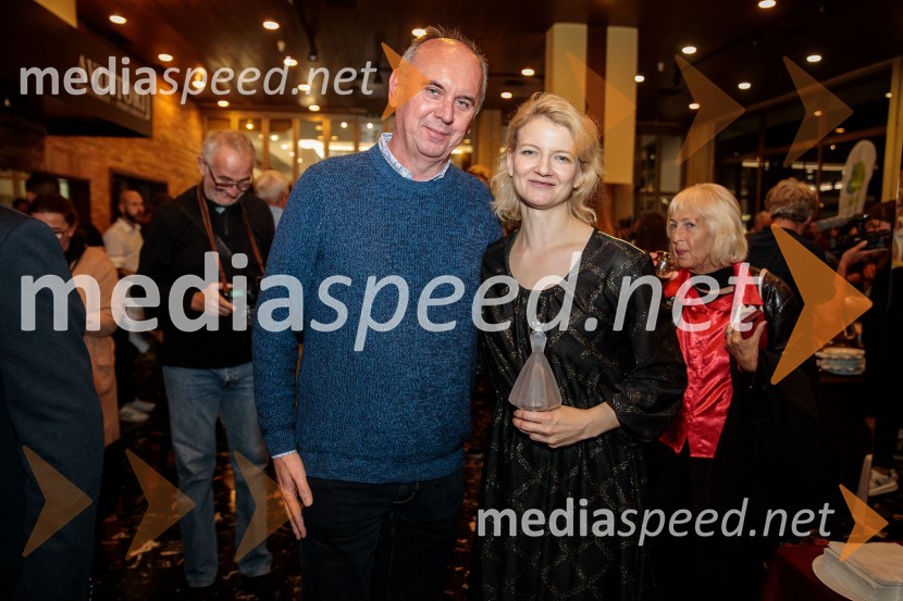  Danijel  Hočevar, producent;  Alenka Kraigher, igralka25. festival slovenskega filma, zaključek festivala v Portorožu