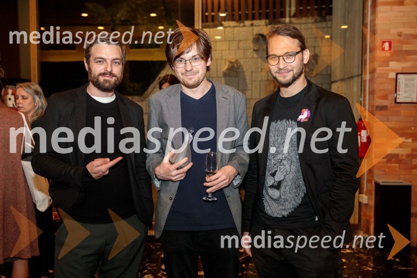  Dominik Mencej, režiser;  Andrej Nagode, montažer;  ... 25. festival slovenskega filma, zaključek festivala v Portorožu
