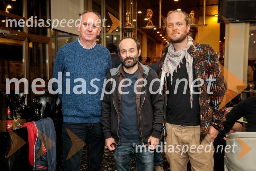  Danijel  Hočevar, producent;  Matjaž Ivanišin, režiser in scenarist;  Miha Mohorič, filmski ustvarjalec25. festival slovenskega filma, zaključek festivala v Portorožu