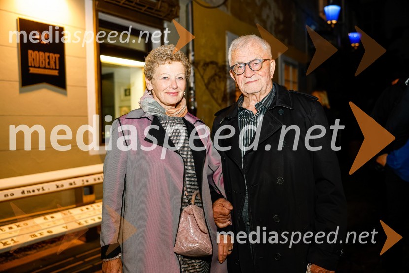  Rija Čič; dr. Peter  Čeferin, pravnik, pisateljAmsterdam, premiera v Mini teatru