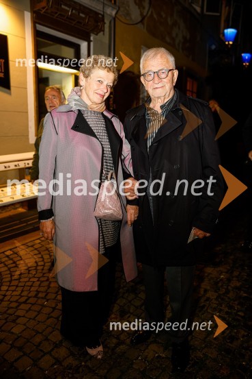  Rija Čič; dr. Peter  Čeferin, pravnik, pisateljAmsterdam, premiera v Mini teatru