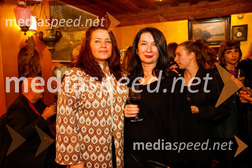 mag. Mateja Demšič, vodja oddelka za kulturo, Mestna občina Ljubljana;  Zdenka Badovinac, direktorica Moderne galerije in Muzeja za sodobno umetnost MetelkovaAmsterdam, premiera v Mini teatru