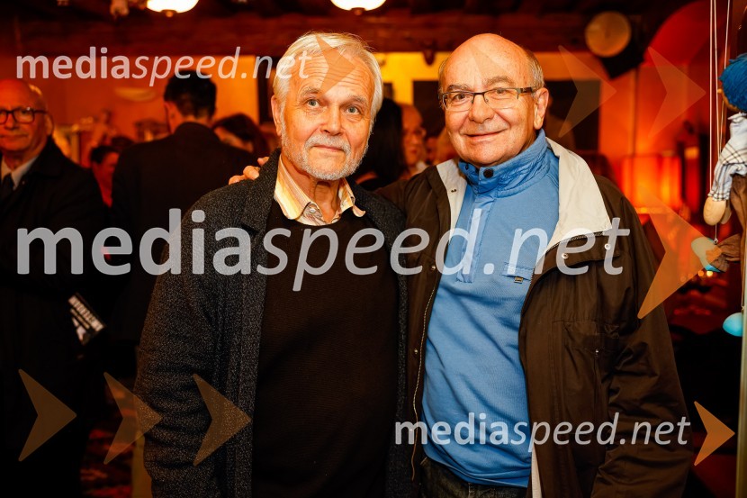  Niko Goršič, igralec, publicist, režiser;  Mitja Rotovnik, nekdanji direktor Cankarjevega domaAmsterdam, premiera v Mini teatru