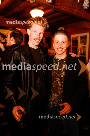  Borut Doljšak, igralec;  Timotej Novaković, igralecAmsterdam, premiera v Mini teatru