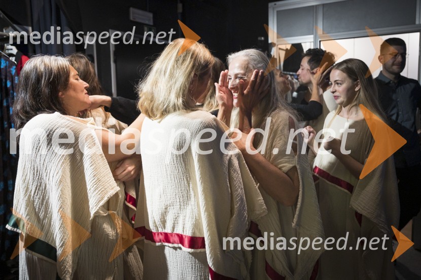  Marjuta  Slamič, igralka;  Helena Peršuh, igralka;  Dušanka Ristić, igralka;  Lara Fortuna, igralkaNeustrašne, premiera v SNG Nova Gorica