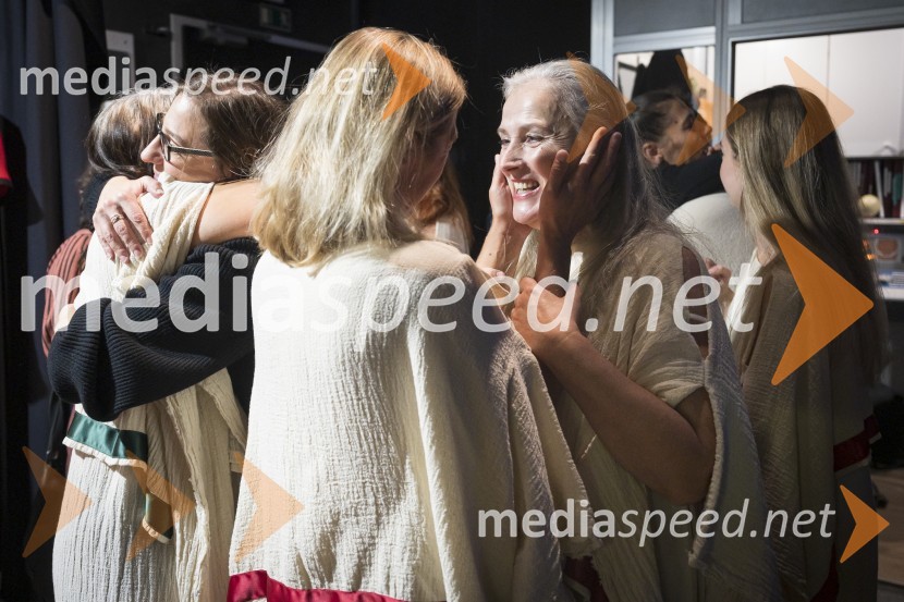  Helena Peršuh, igralka;  Dušanka Ristić, igralkaNeustrašne, premiera v SNG Nova Gorica