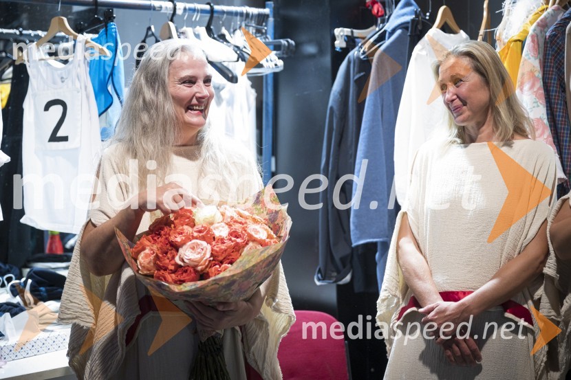  Dušanka Ristić, igralka;  Helena Peršuh, igralkaNeustrašne, premiera v SNG Nova Gorica