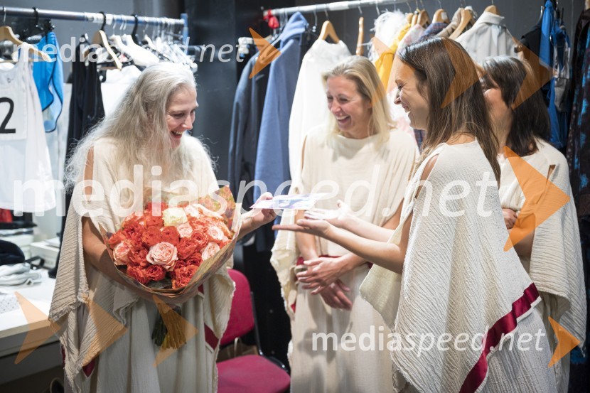  Dušanka Ristić, igralka;  Helena Peršuh, igralka;  Arna  Hadžialjević, igralkaNeustrašne, premiera v SNG Nova Gorica