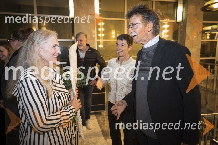  Dušanka Ristić, igralka;  Jasna Čuk Rupnik, zdravnica;  Jožko  Čuk, nekdanji direktor GZS, nekdanji direktor SNG Nova GoricaNeustrašne, premiera v SNG Nova Gorica